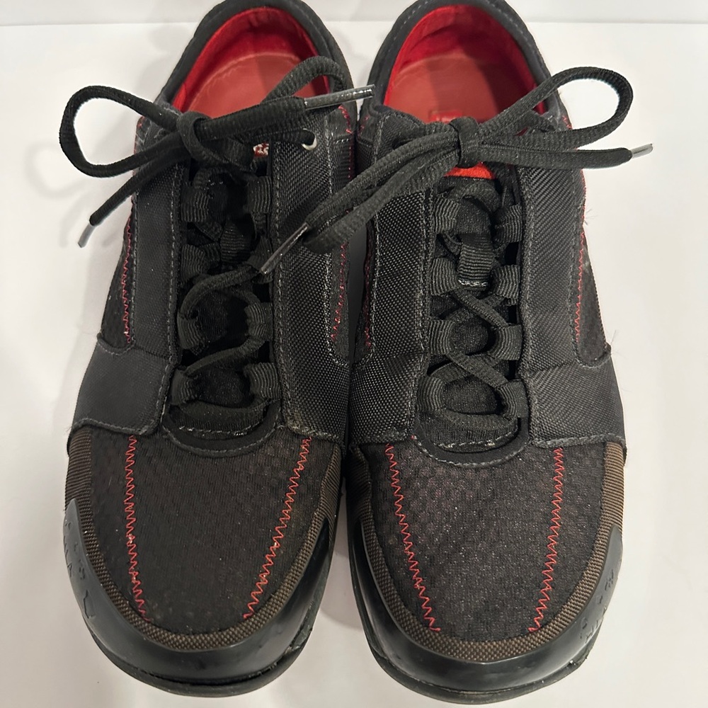 OluKai Black and Red Men's Sneakers